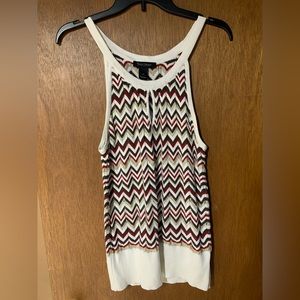 Ladies sweater type tank top.